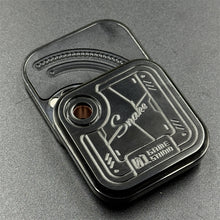 Load image into Gallery viewer, Novel Maze Side-Push EDC Fidget Slider Stylish Stainless Steel Mechanical Fidget Toy Stress Relief &amp; Concentration ADHD Gadget