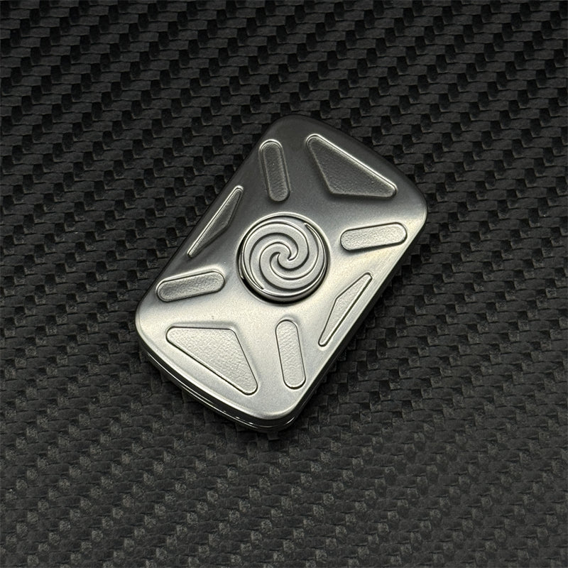 Novel 2-in-1 Alloy EDC Fidget Toy Creative Infinite Position Fidget Slider Stress Relief Hand Spinner ADHD Fidget Spinner