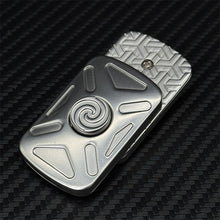 Load image into Gallery viewer, Novel 2-in-1 Alloy EDC Fidget Toy Creative Infinite Position Fidget Slider Stress Relief Hand Spinner ADHD Fidget Spinner