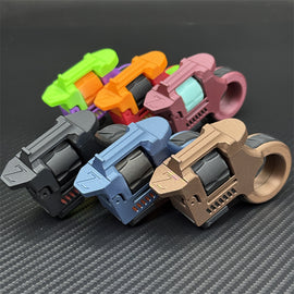 3D Printing Gun Fidget Toys Creative Stress Relief Toys Plastic EDC Fidget Ring ADHD Anti-Anxiety Toys Cool Gadgets for Adults