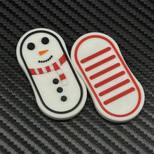 Load image into Gallery viewer, Creative Christmas Snowman Fidget Toys Cartoon Snowman EDC Fidget Slider Plastic Push Haptic Slider Stress Relief Toy ADHD Toys