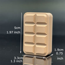 Load image into Gallery viewer, Novelty 3D Chocolate Block Fidget Toys EDC Plastic Push Fidget Slider Fun Stress Relief Relaxation Toy ADHD Anti-Anxiety Toy