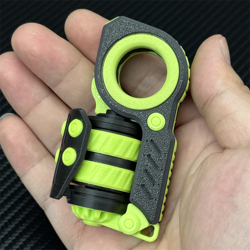 Novel and Cool EDC Fidget Toys Fashion Plastic Fidget Ring Fun Stress Relief Fidget Slider Multiple Gameplay Toys Idea Gifts