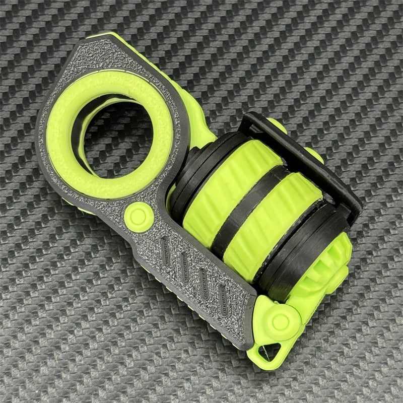 Fpj Ring Novel and Cool EDC Fidget Toys Fashion Plastic Fidget Ring Fun Stress ...