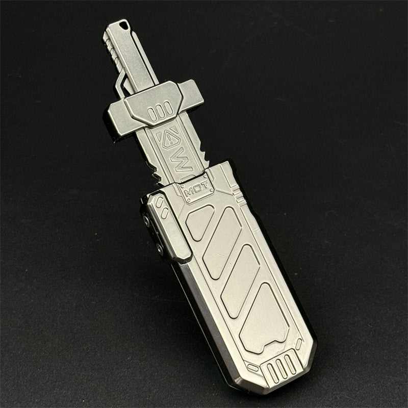 Skybreaker Sword EDC Fidget Slider Novelty Zinc Alloy Metal Fidget Toy Stress Relief ADHD Concentration Toy Unique Office Toy