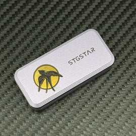 Novelty Swallow Push Fidget Slider Personalized Alloy EDC Fidget Toy Fun Mechanical Slider Stress Relief & Relaxation Toys