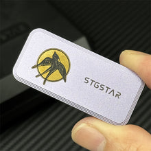 Load image into Gallery viewer, Novelty Swallow Push Fidget Slider Personalized Alloy EDC Fidget Toy Fun Mechanical Slider Stress Relief &amp; Relaxation Toys