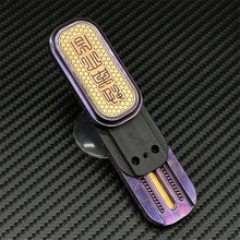 Load image into Gallery viewer, Personalized Snake Push Haptic Slider Titanium Alloy EDC Fidget Toys Stress Relief Fidget Slider ADHD Concentration Toys