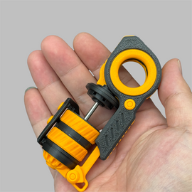 Novel and Cool EDC Fidget Toys Fashion Plastic Fidget Ring Fun Stress Relief Fidget Slider Multiple Gameplay Toys Idea Gifts