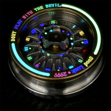 Load image into Gallery viewer, Luminous Number Roulette Fidget Spinner EDC Metal Adult Fidget Toy ADHD Hand Spinner Stress Relief Toy Office Relaxation Toys