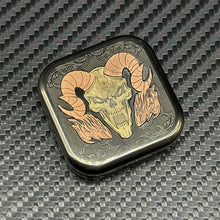 Load image into Gallery viewer, Fashion Sheep Head EDC Fidget Slider Mechanical Push Fidget Toy Stainless Steel Decompression Toy ADHD Tool Relieve Stress