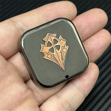 Load image into Gallery viewer, Fashion Sheep Head EDC Fidget Slider Mechanical Push Fidget Toy Stainless Steel Decompression Toy ADHD Tool Relieve Stress