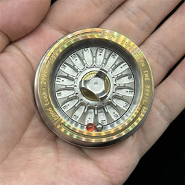 Lucky Number Roulette Fidget Spinner EDC Metal Adult Fidget Toy ADHD Hand Spinner Stress Relief Toy Office Relaxation Toys
