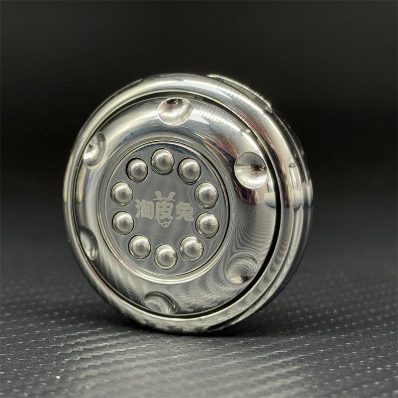 Novel Magnetic Fidget Coin EDC Stainless Steel Fidget Toys Stress Relief & Stay Focused Toys ADHD Tools Office Leisure Gadgets