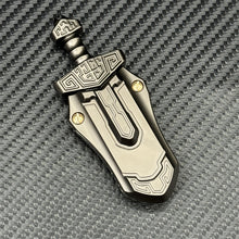 Load image into Gallery viewer, Exquisitely Carved Sword EDC Fidget Toy Stainless Steel Fidget Slider Fashion Stress Relief Toy Art Desktop Decoration Ornaments