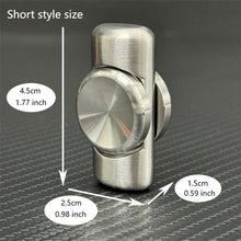Load image into Gallery viewer, Stainless Steel Brushed Craft Fidget Spinner Fashion EDC Hand Spinner Office Relaxation Fidget Toys ADHD Tool Idea Gifts