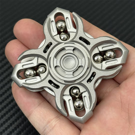 Future Punk Style EDC Hand Spinner Fashion Cool Metal Fidget Spinner Stress Relief ADHD Concentration Fidget Toys for Adults