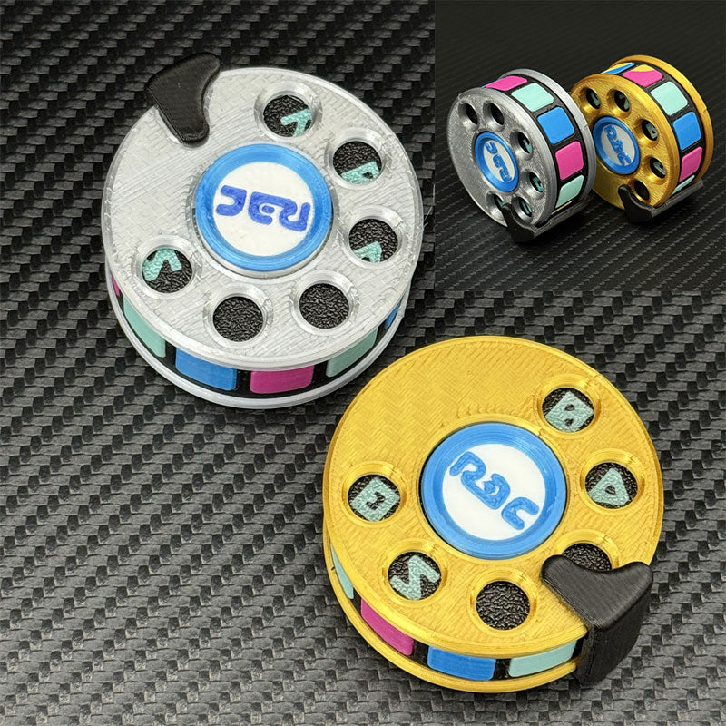 Vintage Telephone Roulette EDC Fidget Spinner Fun Plastic Hand Spinner Fingertip Spinning Toy Stress Relief & Relaxation Gadgets