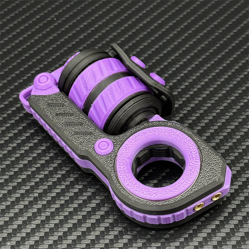Fpj Ring Novel and Cool EDC Fidget Toys Fashion Plastic Fidget Ring Fun Stress ...