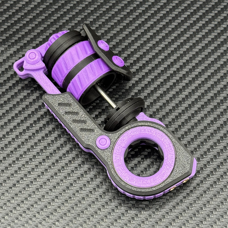 Novel and Cool EDC Fidget Toys Fashion Plastic Fidget Ring Fun Stress Relief Fidget Slider Multiple Gameplay Toys Idea Gifts