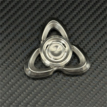 Load image into Gallery viewer, Novel Three-leaf Stainless Steel Hand Spinner EDC Fidget Spinner Stress Relief Toy ADHD Fidget Toy Fingertip Spinning Toy