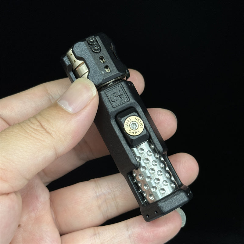 Gun Fidget Clicker Musketeers Gun Bolt Type Fidget Spinner EDC Haptic Slider Metal Fidget ...