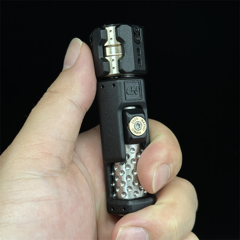 Gun Fidget Clicker Musketeers Gun Bolt Type Fidget Spinner EDC Haptic Slider Metal Fidget ...