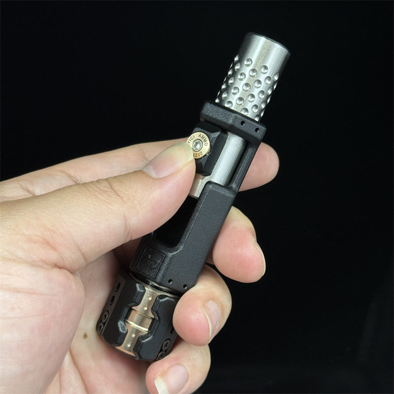 Gun Fidget Clicker Musketeers Gun Bolt Type Fidget Spinner EDC Haptic Slider Metal Fidget ...