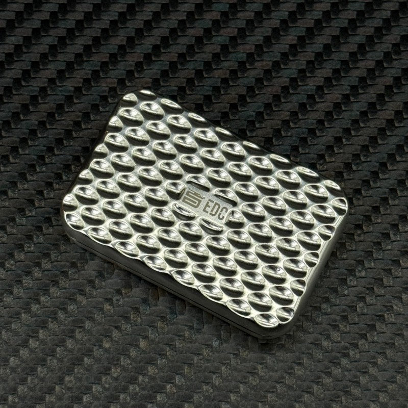 Novel Honeycomb EDC Fidget Slider Fashion Alloy Metal Push Haptic Slider Stress Relief Toy ADHD Fidget Toys Idea Office Fun Tool