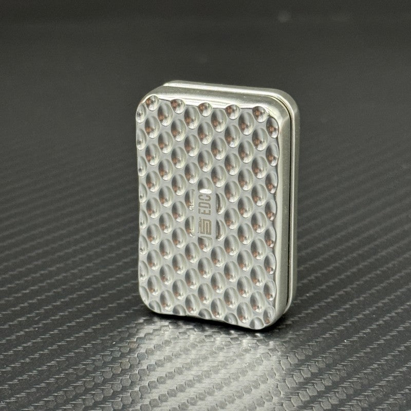 Novel Honeycomb EDC Fidget Slider Fashion Alloy Metal Push Haptic Slider Stress Relief Toy ADHD Fidget Toys Idea Office Fun Tool