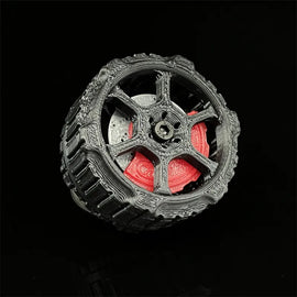 Wheel Hub Ratchet Wheel Mechanical Structure Fidget Clicker EDC Haptic Slider Adult Fidget Toys ADHD Tool Anxiety Stress Relief