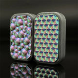 Psychedelic Haptic Slider 3 Click Magnetic Fidget Slider EDC Fidget Clicker Fidget Toys ADHD Tool Adult Anxiety Stress Relief