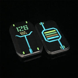 Reactive Armor Shield Fidget Slider EDC Metal Fidget Toys ADHD Office Desk Toys Anxiety Stress Relief Toys for Adult