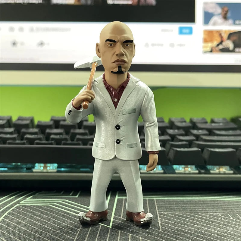 Classic Cartoon Style Breaking Bad Action Figures Marco Salamanca Figurine Resin Model Miniature Collection Desktop Decoration