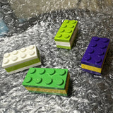 Building Blocks Three Layer Fidget Slider EDC Adult Fidget Toys ADHD Tool Anti-anxiety Stress Relief Toys Office Desk Toys