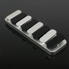 8 Keys Piano Keys Fidget Clicker EDC Fidget Slider ADHD Metal Fidget Toys Office Desk Toys Anxiety Stress Relief Toys for Adult