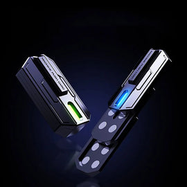 Pulsed Luminous Magnetic Haptic Slider EDC Fidget Clicker Adult Fidget Toys ADHD Tool Anxiety Stress Relief Toys