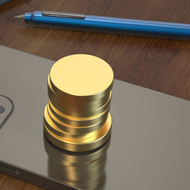 Gold Coin Spinning Top Fidget Spinner Desktop Gyro Adult EDC Fidget Toys Focus ADHD Tool Office Stress Relief Toys