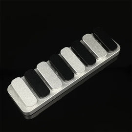 8 Keys Piano Keys Fidget Clicker EDC Fidget Slider ADHD Metal Fidget Toys Office Desk Toys Anxiety Stress Relief Toys for Adult