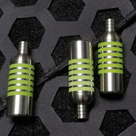 Luminous Titanium Alloy Finger Press Toys Metal Fidget Toys ADHD Tool Anxiety Stress Relief Toys Office Desk Toys