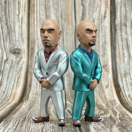 Breaking Bad Action Figures Salamanca Family Twins Brother Figurine Resin Doll Model Miniature Collection Desktop Decoration