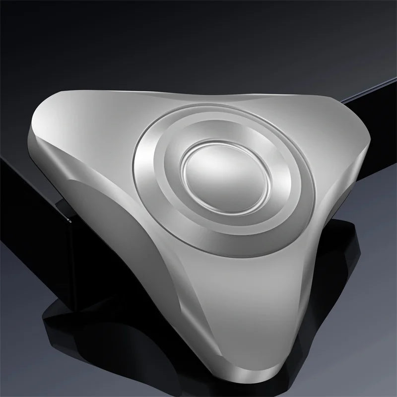 Stainless Steel Triangle Fidget Spinner EDC Hand Spinner Adult Fidget Toys ADHD Tool Anxiety Stress Relief Toys Office Toys