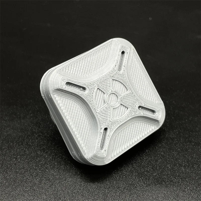 Radiation Square Block Magnetic Haptic Slider EDC Fidget Clicker Adult Fidget Toys ADHD Tool Anxiety Stress Relief Toys