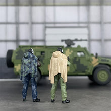 Load image into Gallery viewer, Classic 1/64 Scale Resin Model Anti-terrorist Soldier Ghost Simon Figures Dioramas Diecast Alloy Car Miniature Collection