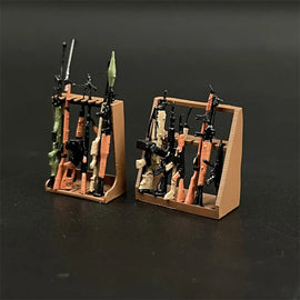 1/72 Scale Weapon Resin Model Sniper Rifle Rocket Launcher Dioramas Weapons Room Scene Layout Miniature Collection