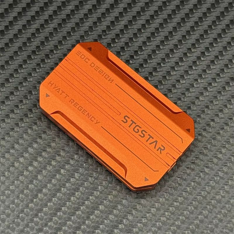 Future Simple Style Aluminum Alloy EDC Fidget Slider Creative Mechanical Push Fidget Toys Fashion Stress Relief Toy ADHD Gadgets