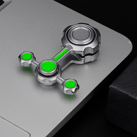 Singer Arm Chaos Pendulum Luminous Fidget Spinner Adult Metal Hand Spinner EDC Fidget Toys Focus ADHD Tool Stress Relief Toys