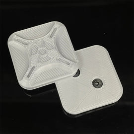 Radiation Square Block Magnetic Haptic Slider EDC Fidget Clicker Adult Fidget Toys ADHD Tool Anxiety Stress Relief Toys