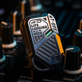 01EDC Swing Card Fidget Slider Metal Haptic Slider Adult Fidget Toys ADHD Tool Anxiety Stress Relief Toys Novelty Office Toys