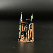 Load image into Gallery viewer, 1/72 Scale Weapon Resin Model Sniper Rifle Rocket Launcher Dioramas Weapons Room Scene Layout Miniature Collection